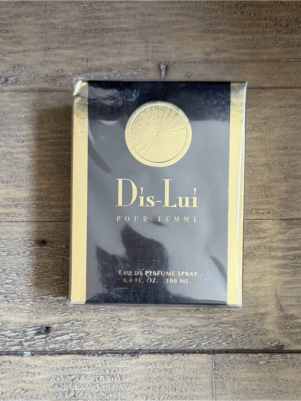 3.4 oz bottle of Dis Lui Pour Femme Eau de Parfum
New in sealed box